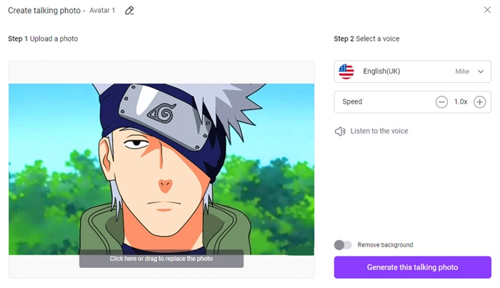 Animated Avatar Generator