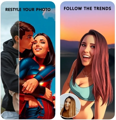 Best Free Avatar App for iPhone in Cartoon Style ToonMe