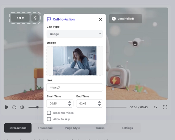 Incorporate Dynamic CTAs and Links to Create Customisable Video