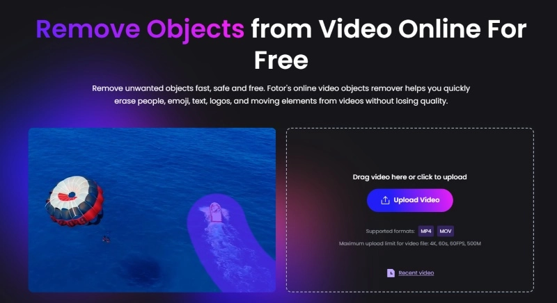 Fotor - Remove Object from Video AI Free