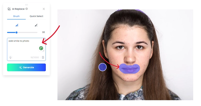 How to Add Smile to Photo Online Free - Fotor