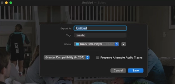 How to Compress a Video on Mac - Step 2