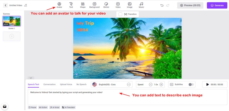 How to Create a Video with AI Image to Video Generator - Step 4
