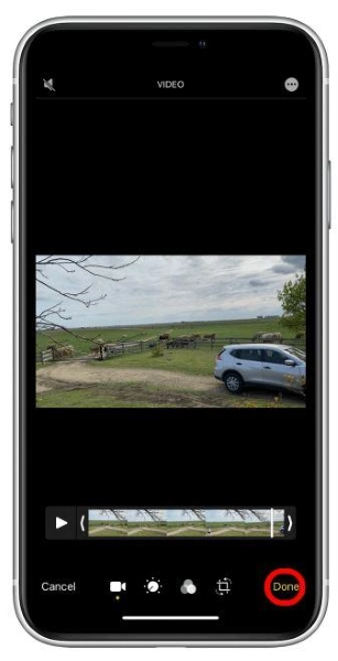 How to Remove Audio from iPhone Video - Step 5