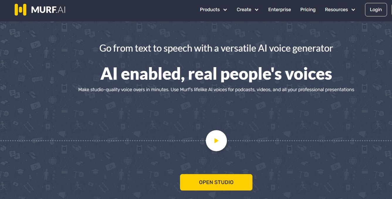 Murf.ai AI Website