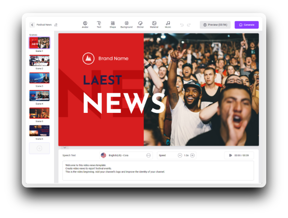 How to Make News Videos with AI for Free - Step 3