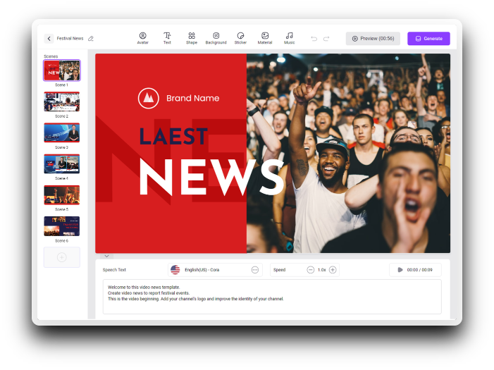How to Make News Videos with AI for Free - Step 3