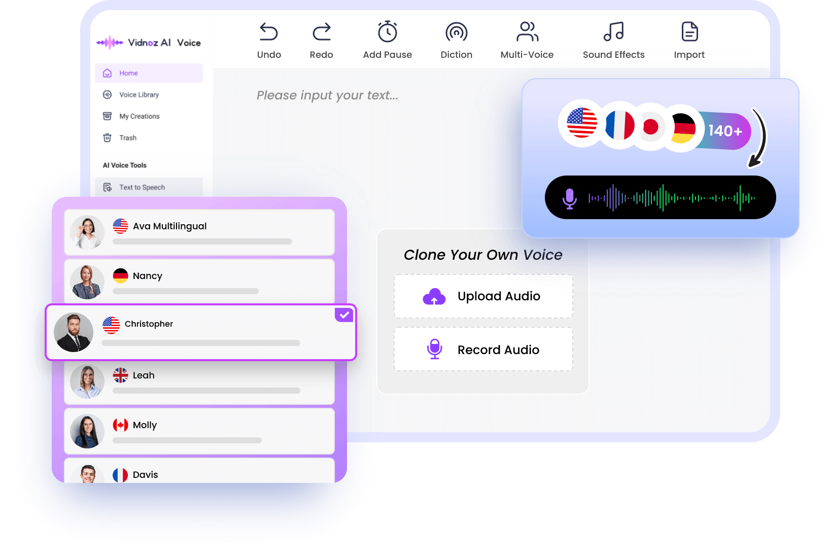 Vidnoz AI Voice Tools Free