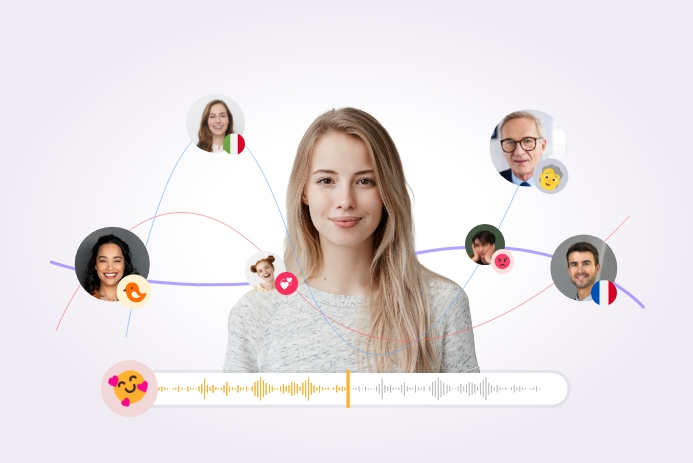 1830+ Realistic AI Voices on AI Text-to-Video Generator
